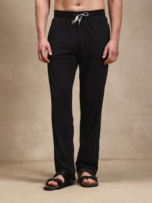 Charcoal Linen Look Polo Co-ord Set