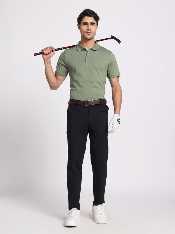 Olive Green Polo – 100% Cotton