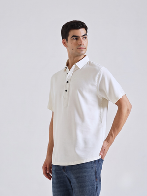 The Easy Linen Shirt - Soft Ivory