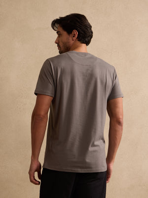 Steel Grey Supima Cotton Tshirt