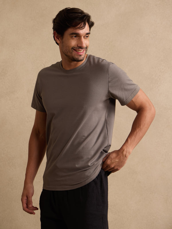 Steel Grey Supima Cotton Tshirt