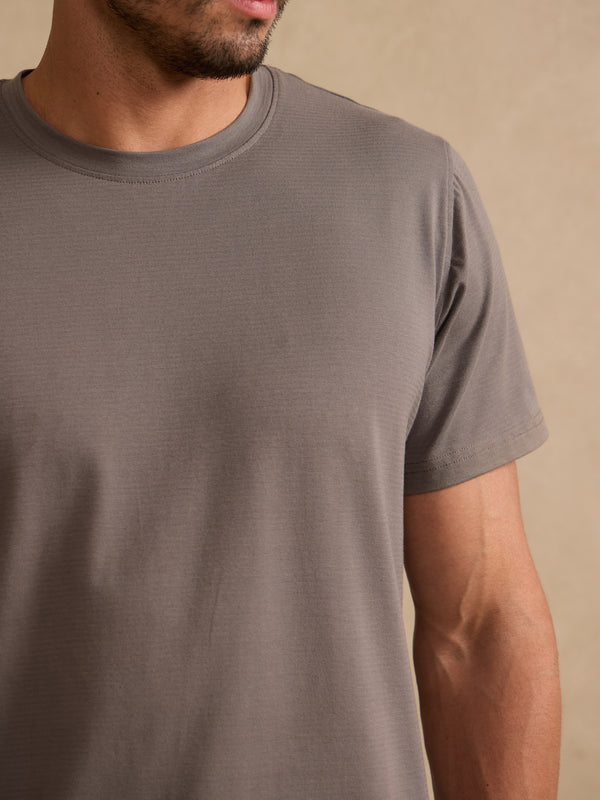 Steel Grey Supima Cotton Tshirt