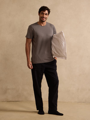 Steel Grey Supima Cotton Tshirt