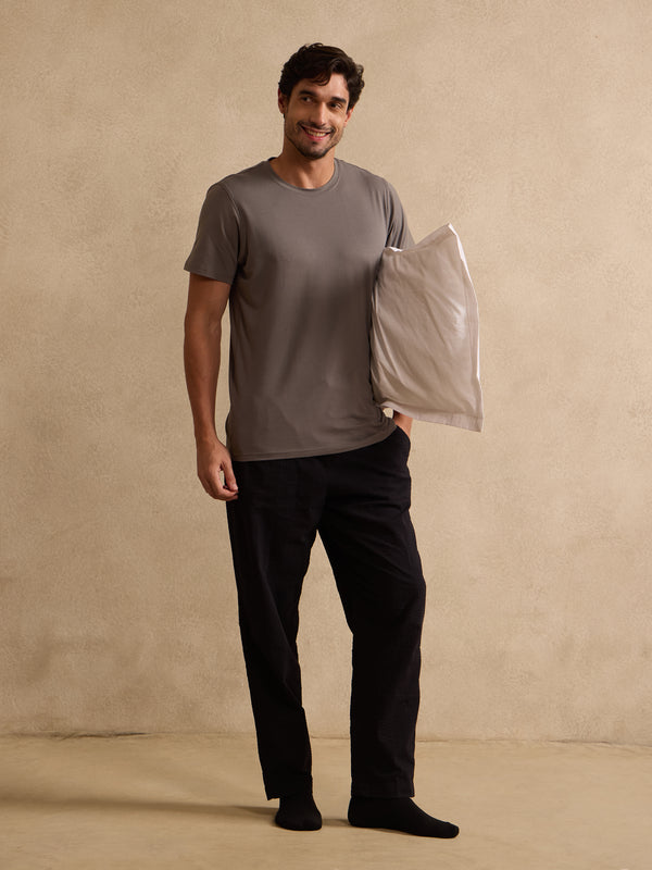 Steel Grey Supima Cotton Tshirt