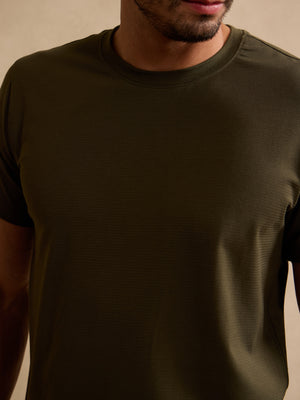 Deep Olive Supima Cotton Tshirt