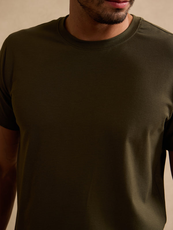 Deep Olive Supima Cotton Tshirt