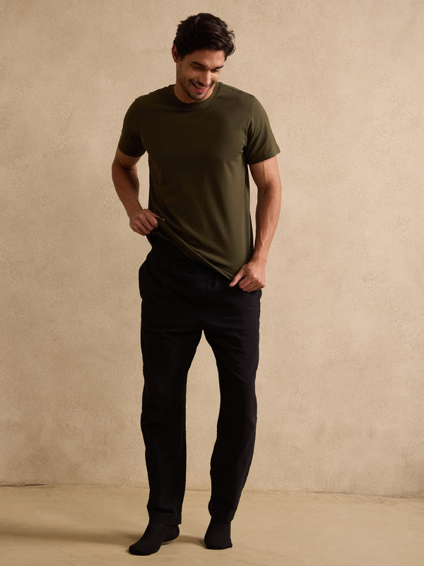 Deep Olive Supima Cotton Tshirt