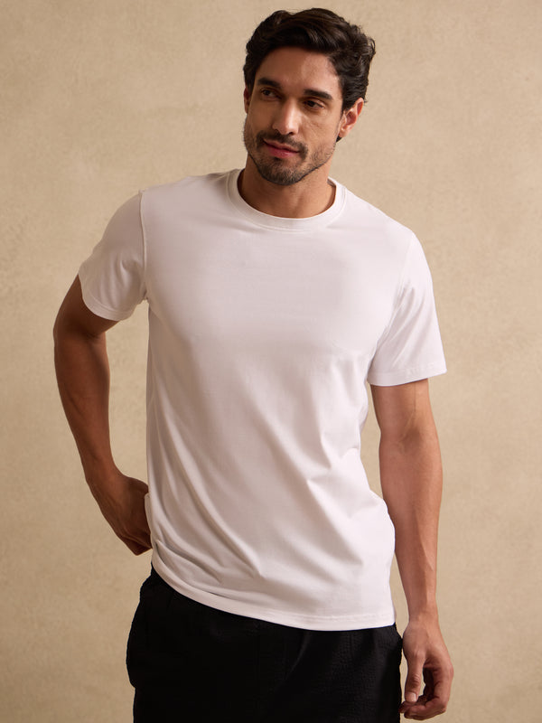 Snow White Supima Cotton Tshirt