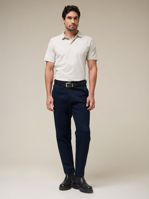 Ash Grey Mélange Polo