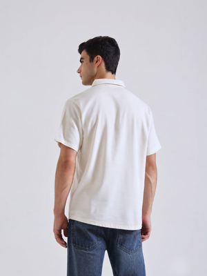 The Easy Linen Shirt - Soft Ivory
