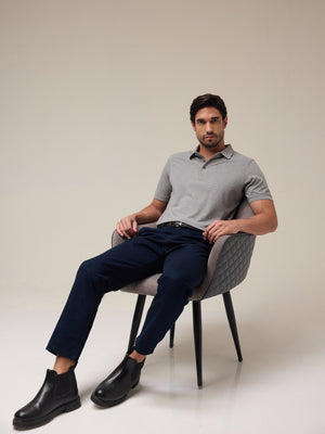 Ash Grey Mélange Polo