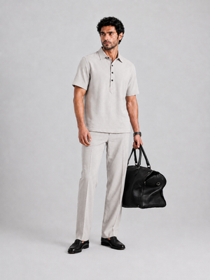 The Easy Linen Co-ord - Warm Stone