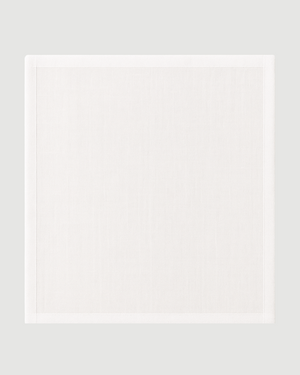 Pure White Malmal Handkerchief - Italian Cotton ( Pack of 3 )