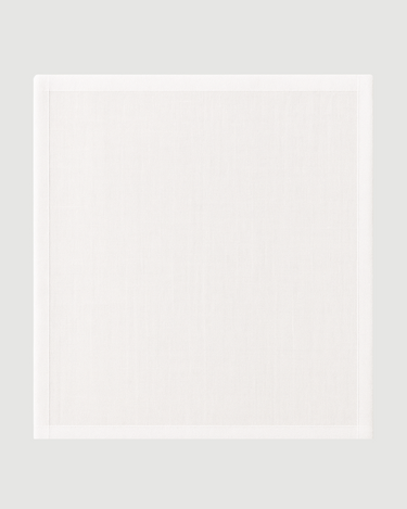 Pure White Malmal Handkerchief - Italian Cotton ( Pack of 3 )