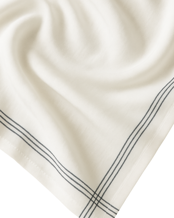 Premium Cotton Anti-Bacterial Handkerchiefs - Italian Cotton ( Pack of 3 )