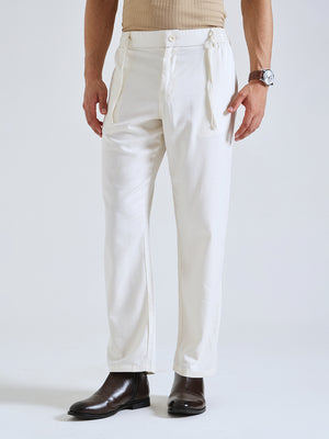 The Easy Linen Trouser - Soft Ivory
