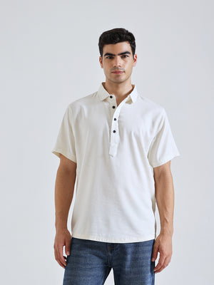 The Easy Linen Shirt - Soft Ivory