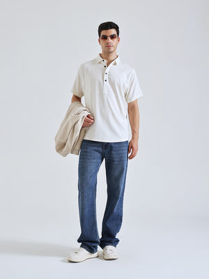 The Easy Linen Shirt - Soft Ivory