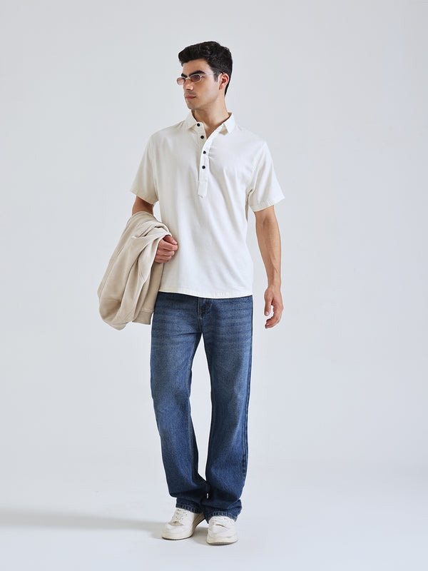 The Easy Linen Shirt - Soft Ivory