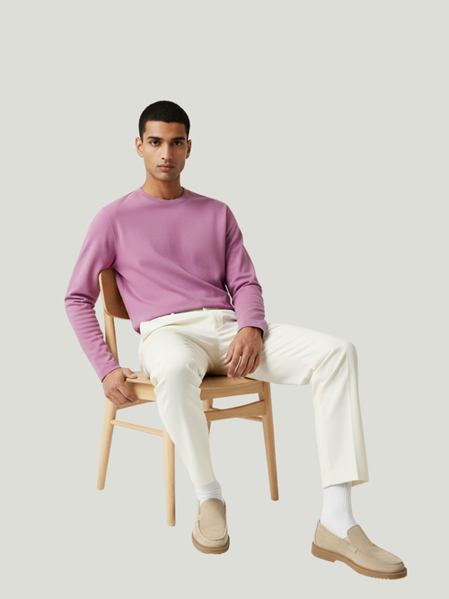 Onion Pink Full Sleeves Without Pocket-220 GSM