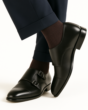 Textured Mid Calf Socks