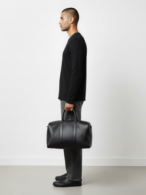 Jade Black Full Sleeves Without Pocket-220 GSM