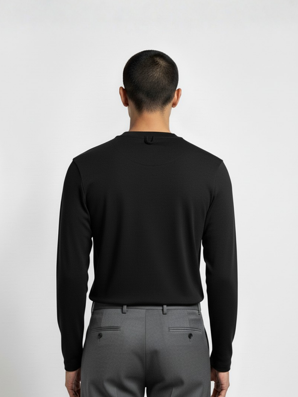 Jade Black Full Sleeves Without Pocket-220 GSM