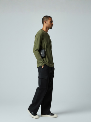 Forest Green Full Sleeves With Pocket-220 GSM