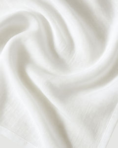Pure White Malmal Handkerchief - Italian Cotton ( Pack of 3 )
