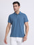 Classic Blue Polo - 100% Pique Cotton