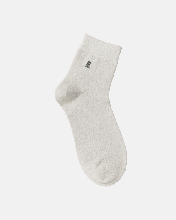 Ribbed Mid Calf Socks