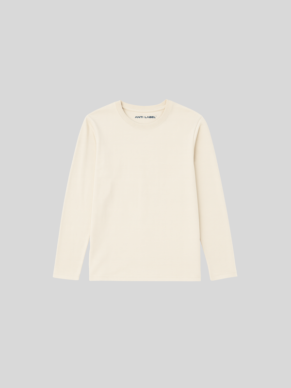 Cream Full Sleeves - Heavy Cotton 240 GSM