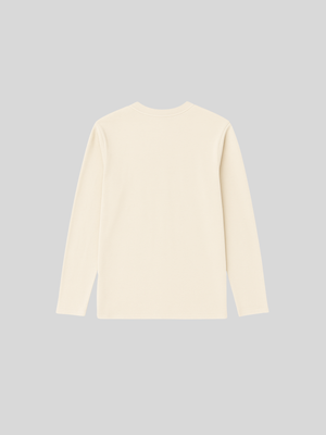 Cream Full Sleeves - Heavy Cotton 240 GSM