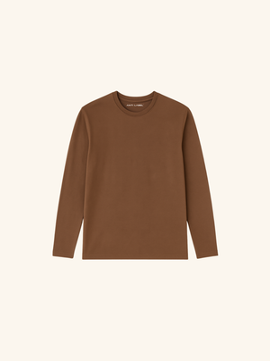 Brown Full Sleeves - Heavy Cotton 240 GSM