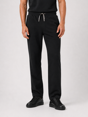 Mono Black Contrast Polo Co-ord Set