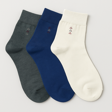 Ribbed Mid Calf Socks