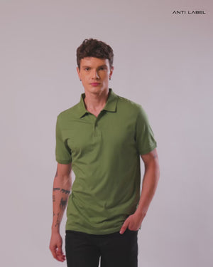 Earth Brown Polo – 100% Cotton